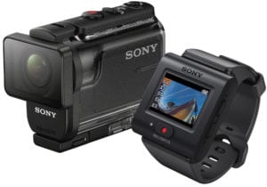 Sony action cam with wrist LVR3