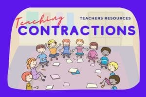 Contractions Lesson cover page