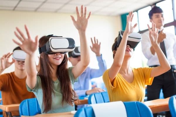 VR in classroom